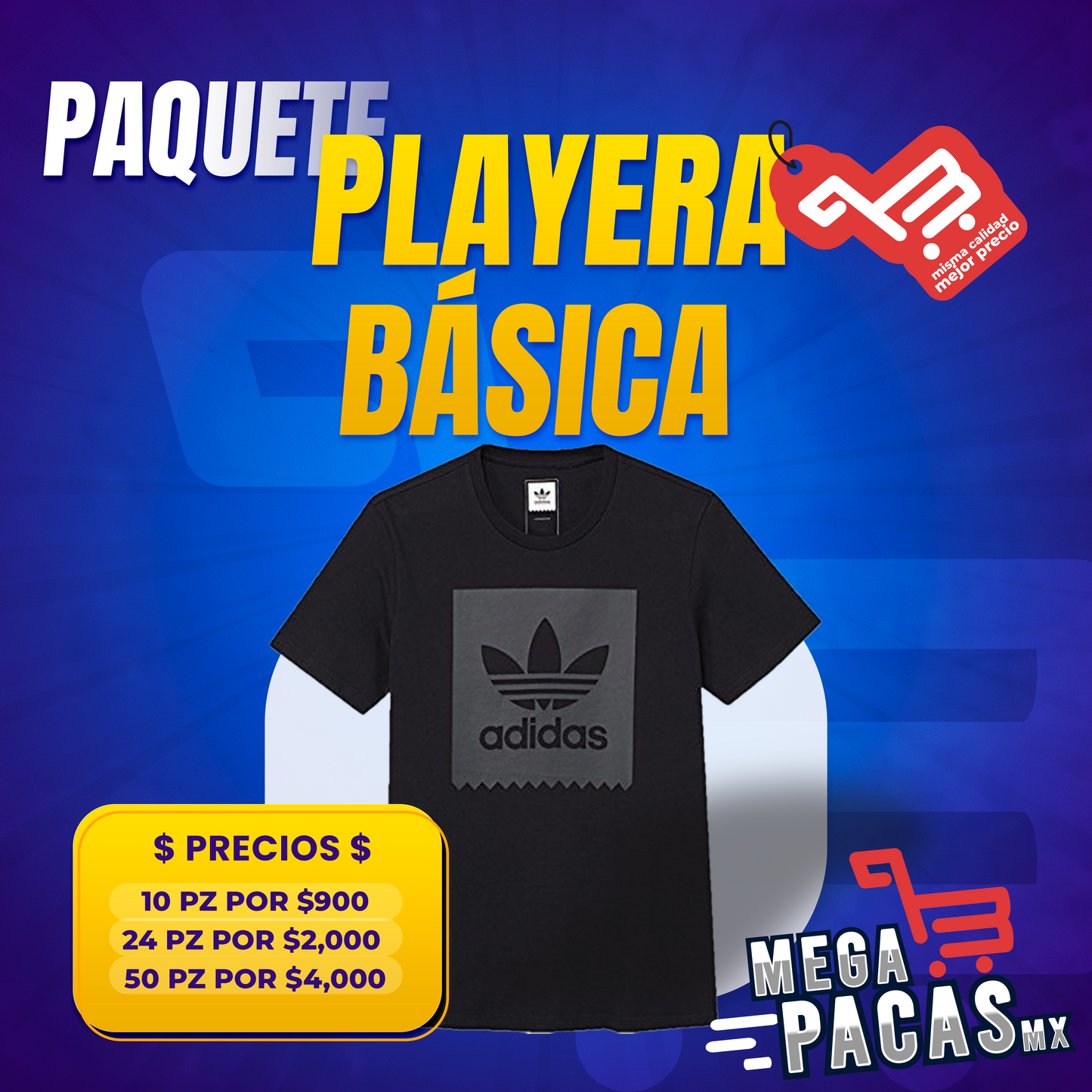PACA PLAYERA BASICA