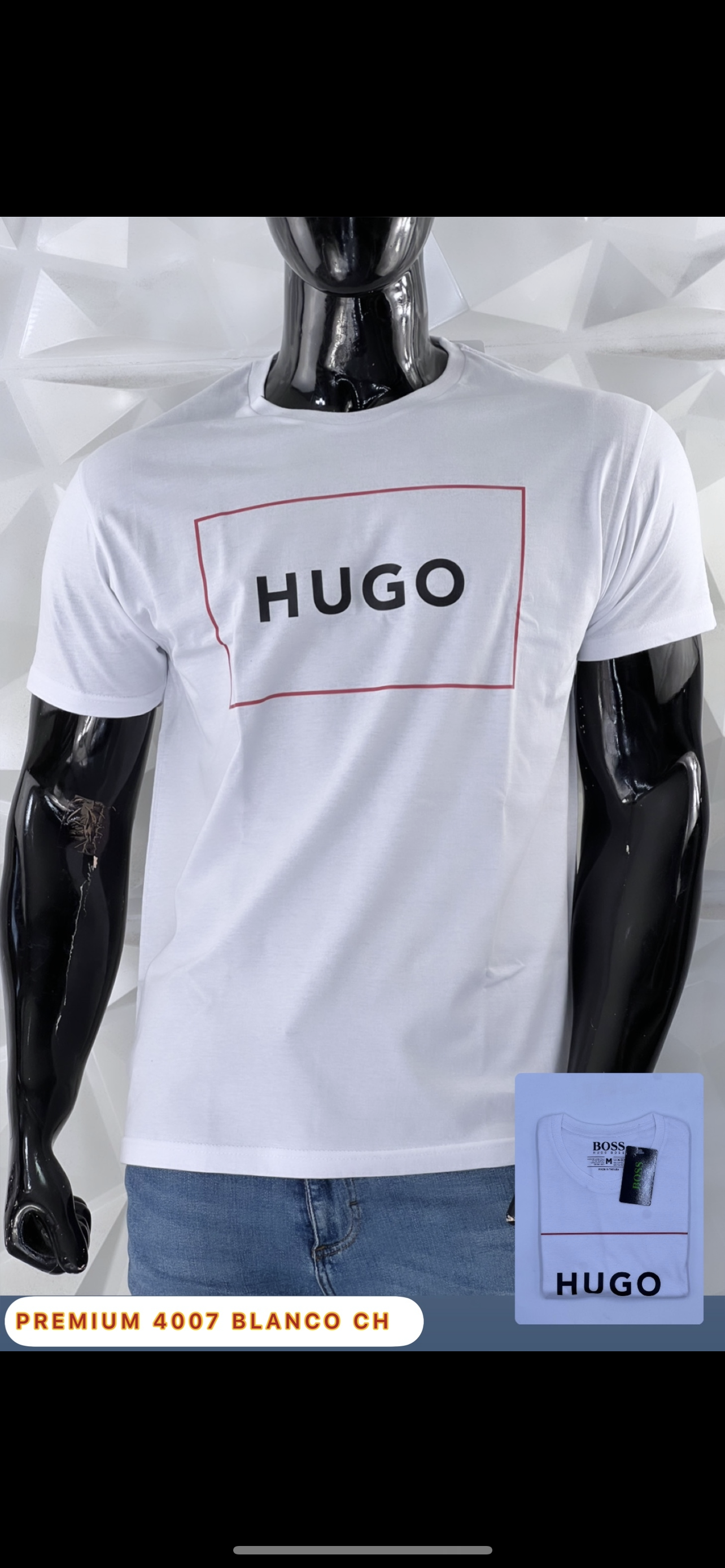 Playera HUGO BOSS Básica 4007