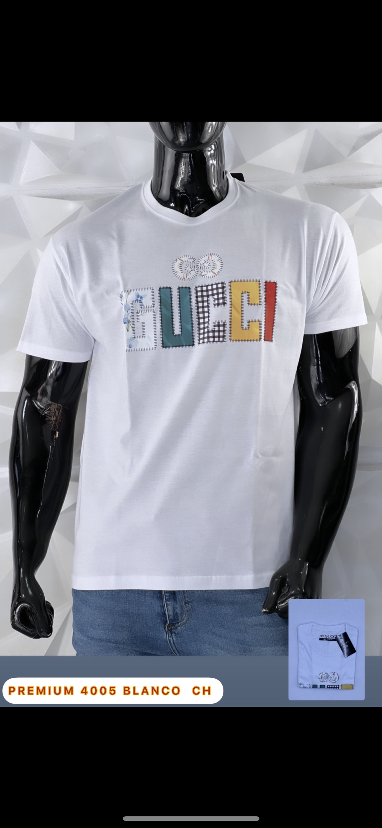 Playera GUCCI Básica 4005