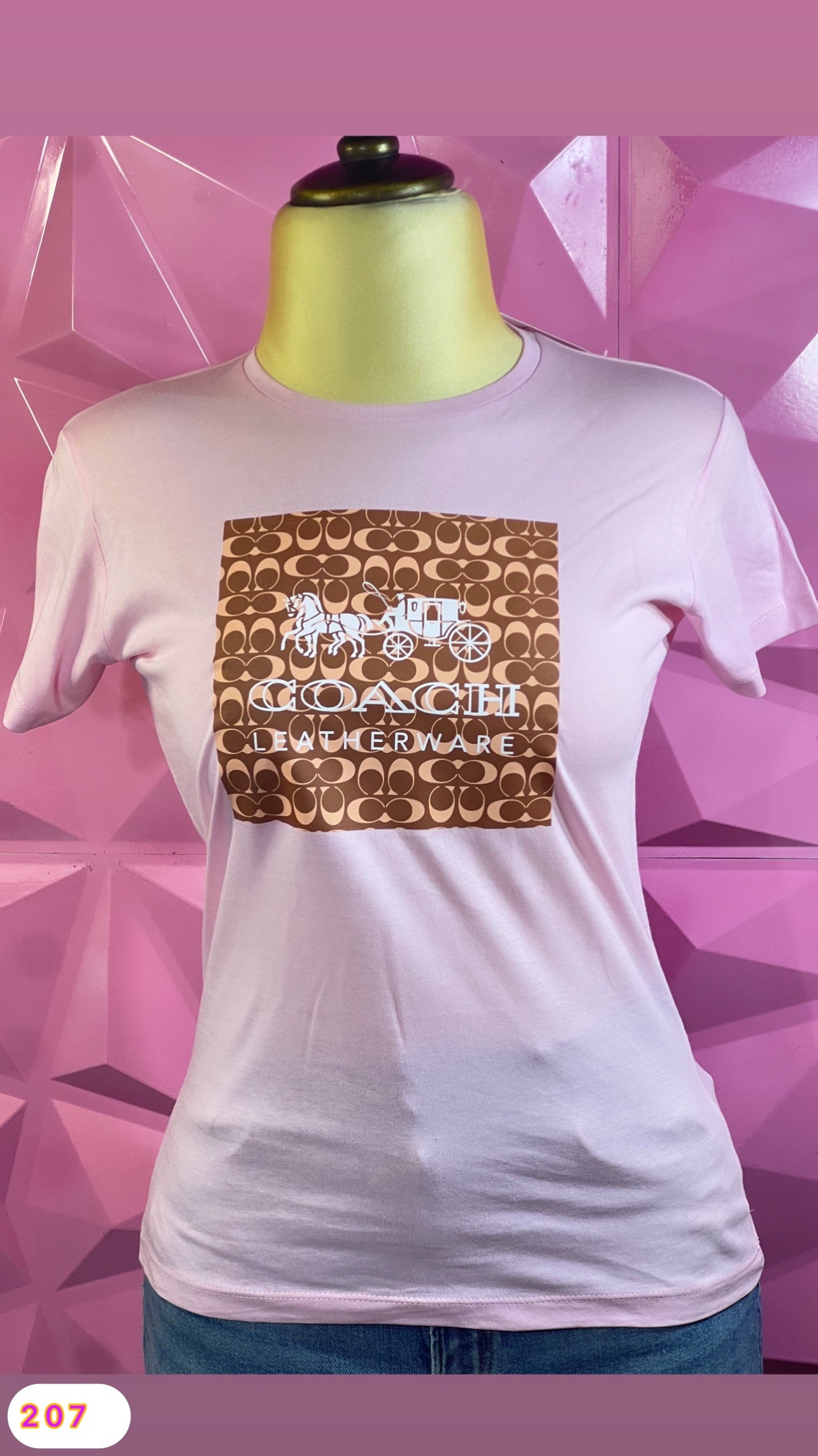 Playera Coach Básica 207