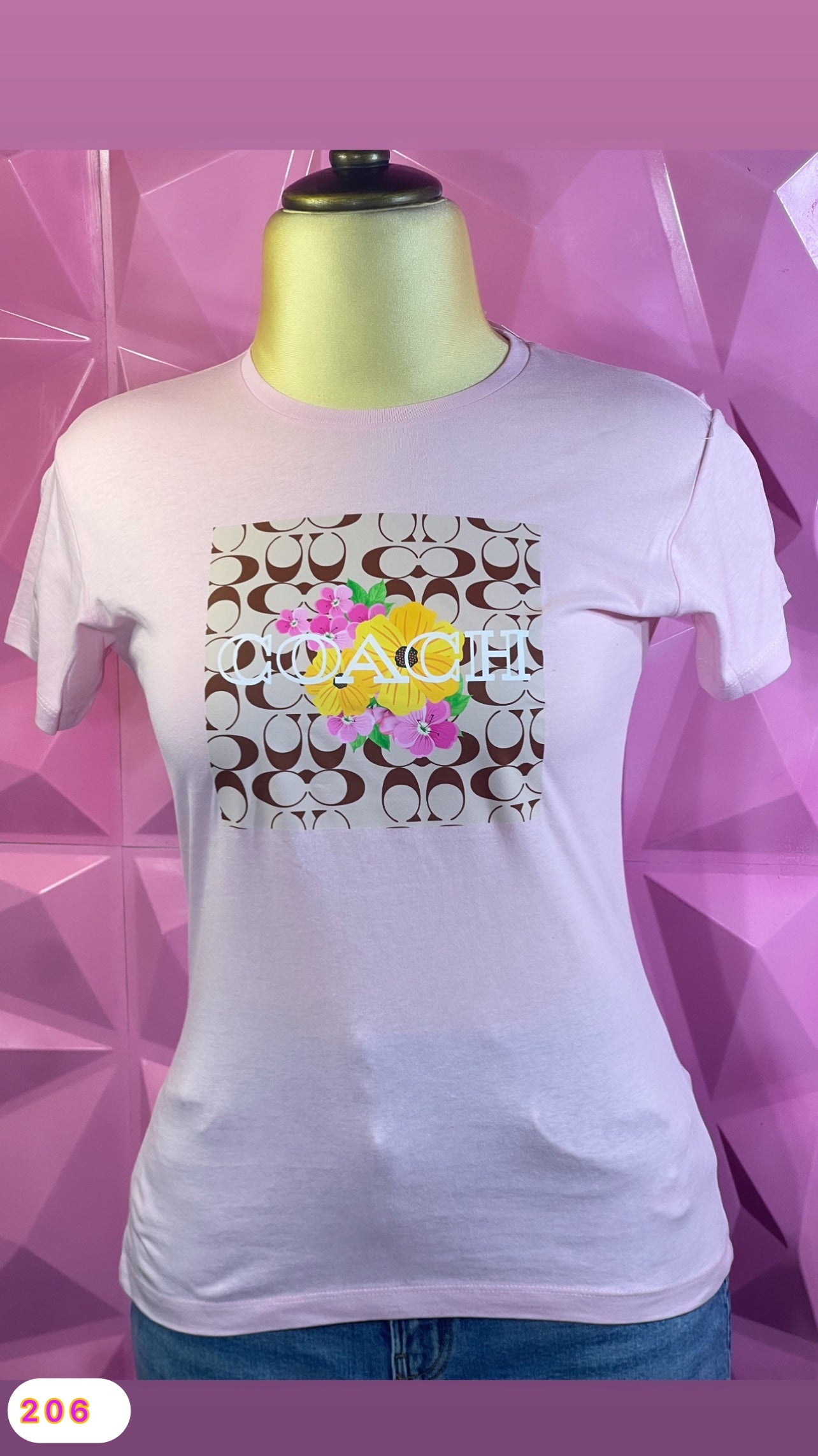 Playera Coach Básica 206