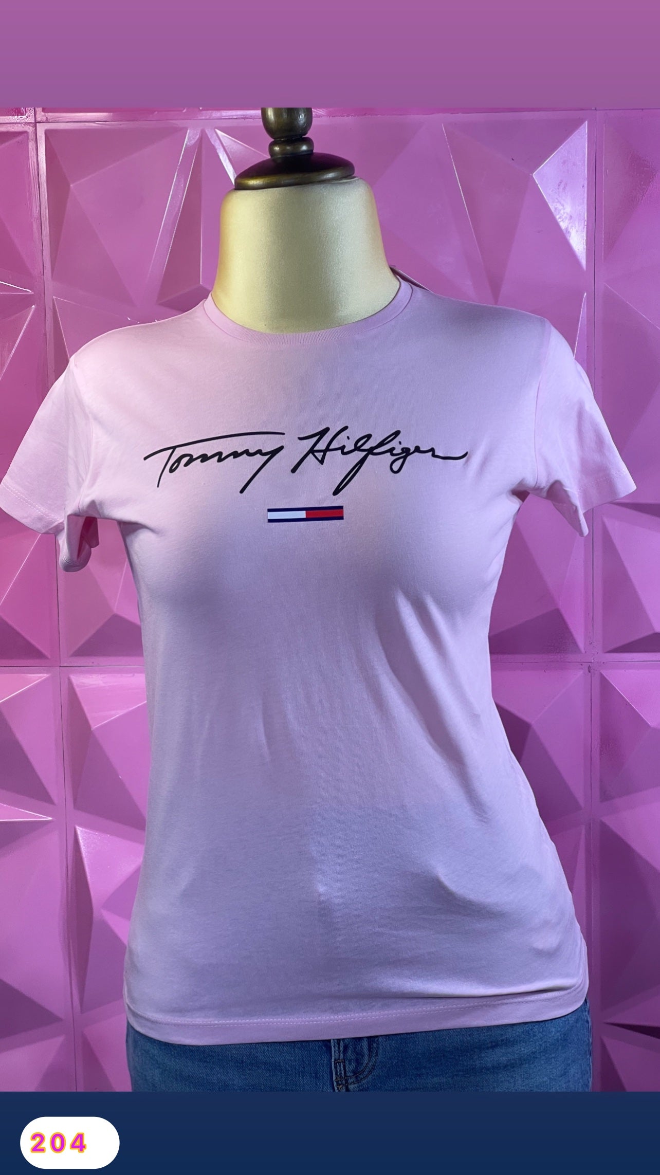 Playera Tommy Hilfiger Básica 204