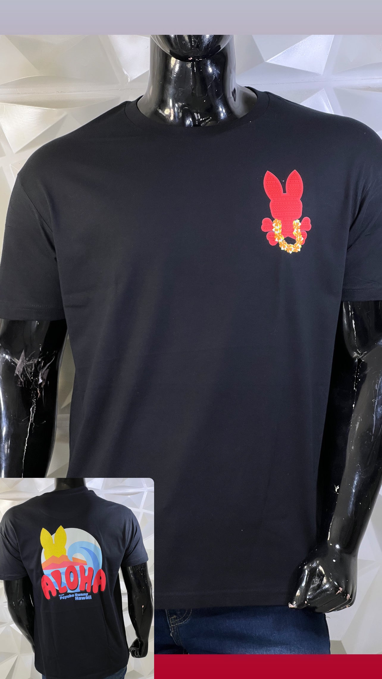 Playera Hawaii City Psycho Bunny Básica 23