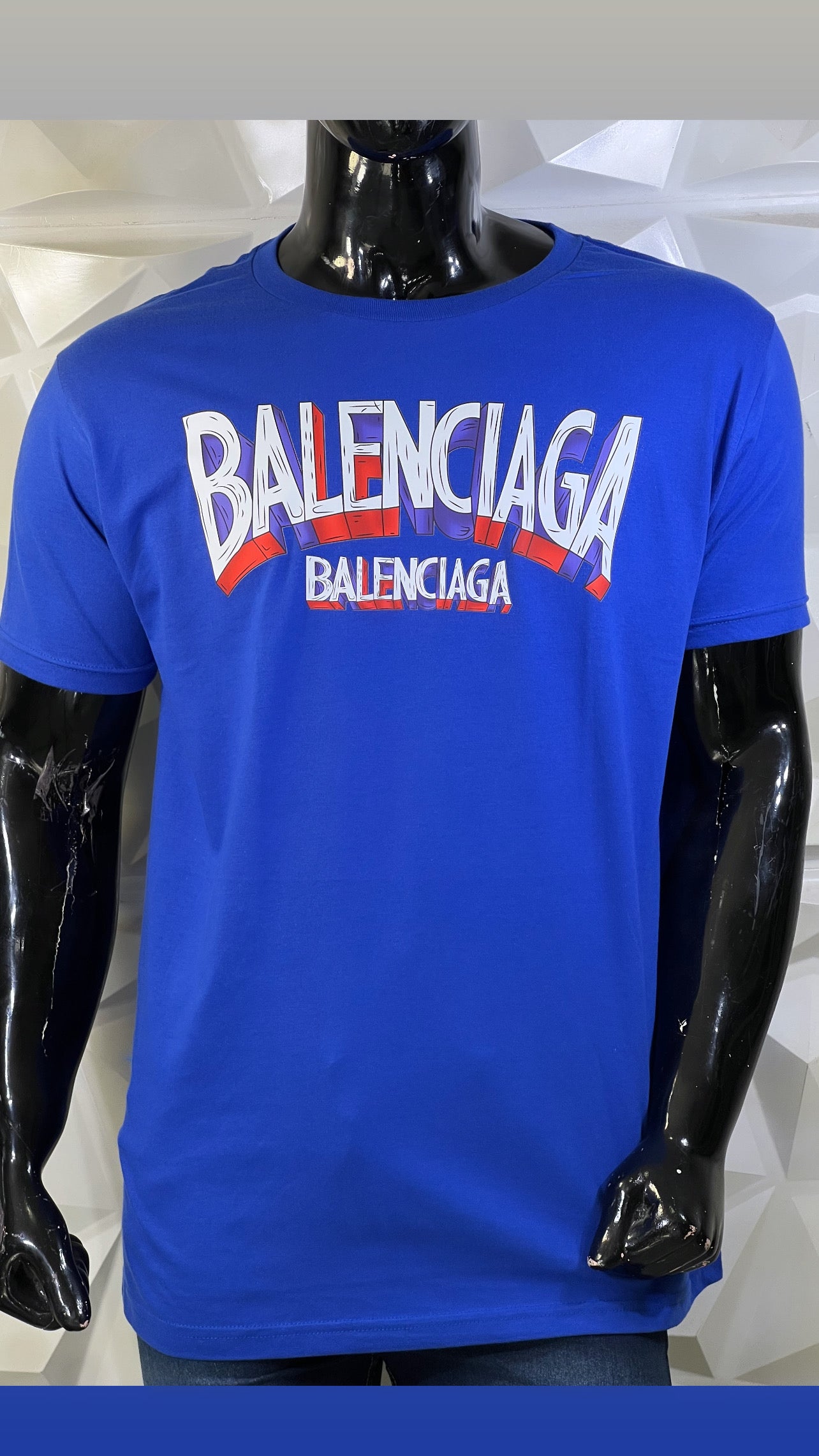 Playera Balenciaga Tricolor Logo