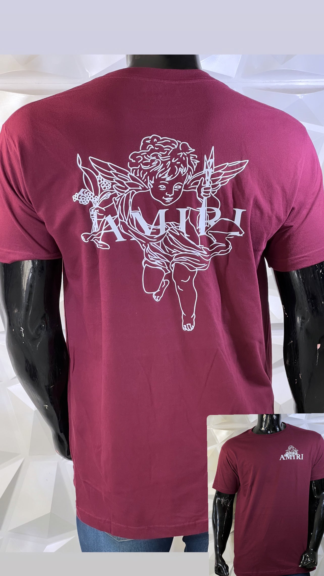 Playera AMIRI Ángel Line Art
