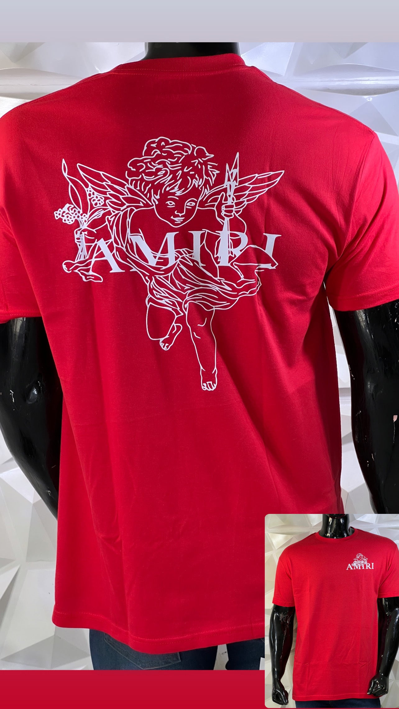 Playera AMIRI Ángel Line Art