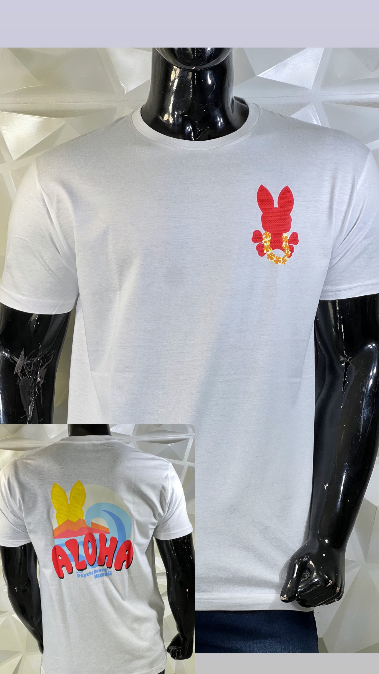 Playera Hawaii City Psycho Bunny Básica 23