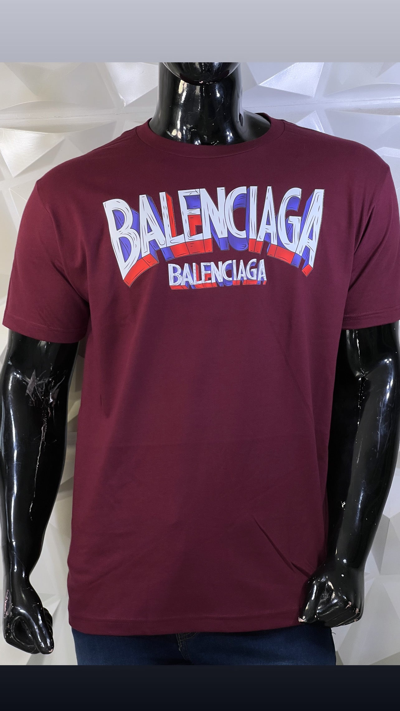 Playera Balenciaga Tricolor Logo