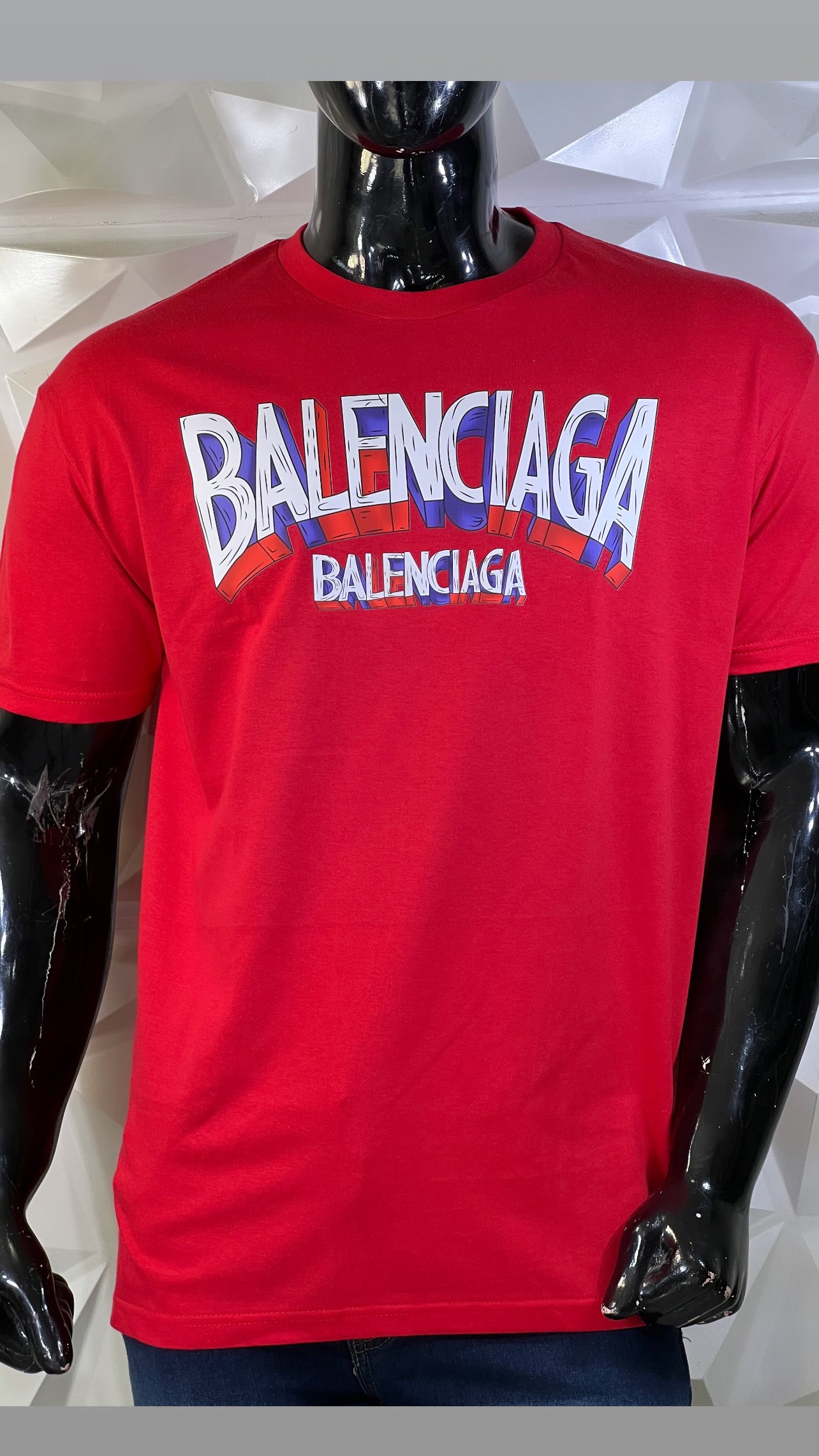 Playera Balenciaga Tricolor Logo