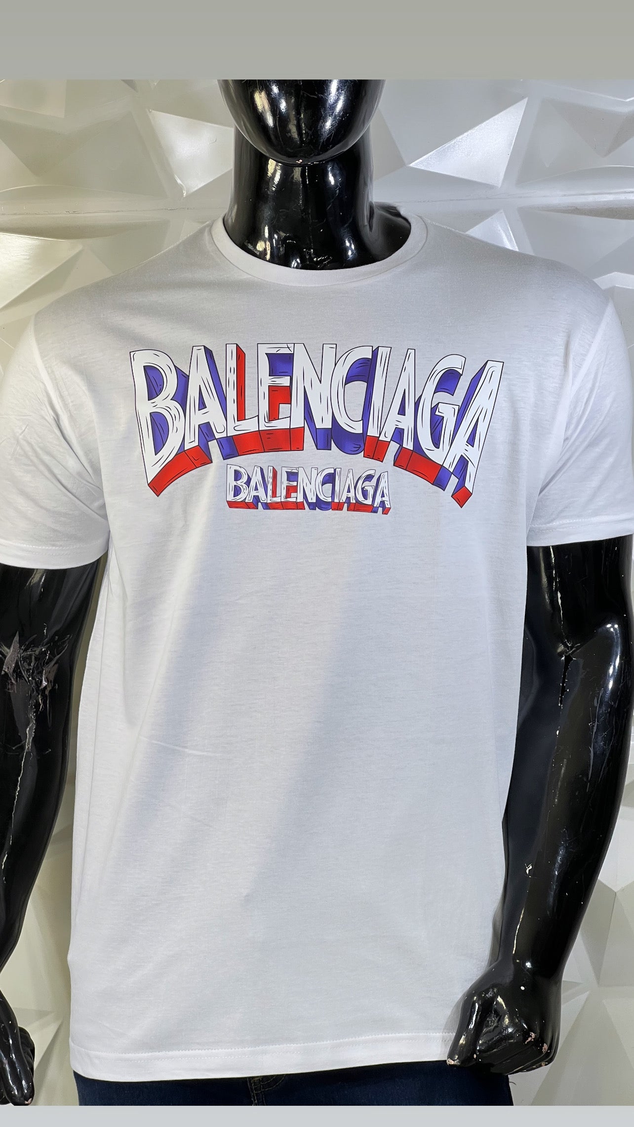 Playera Balenciaga Tricolor Logo