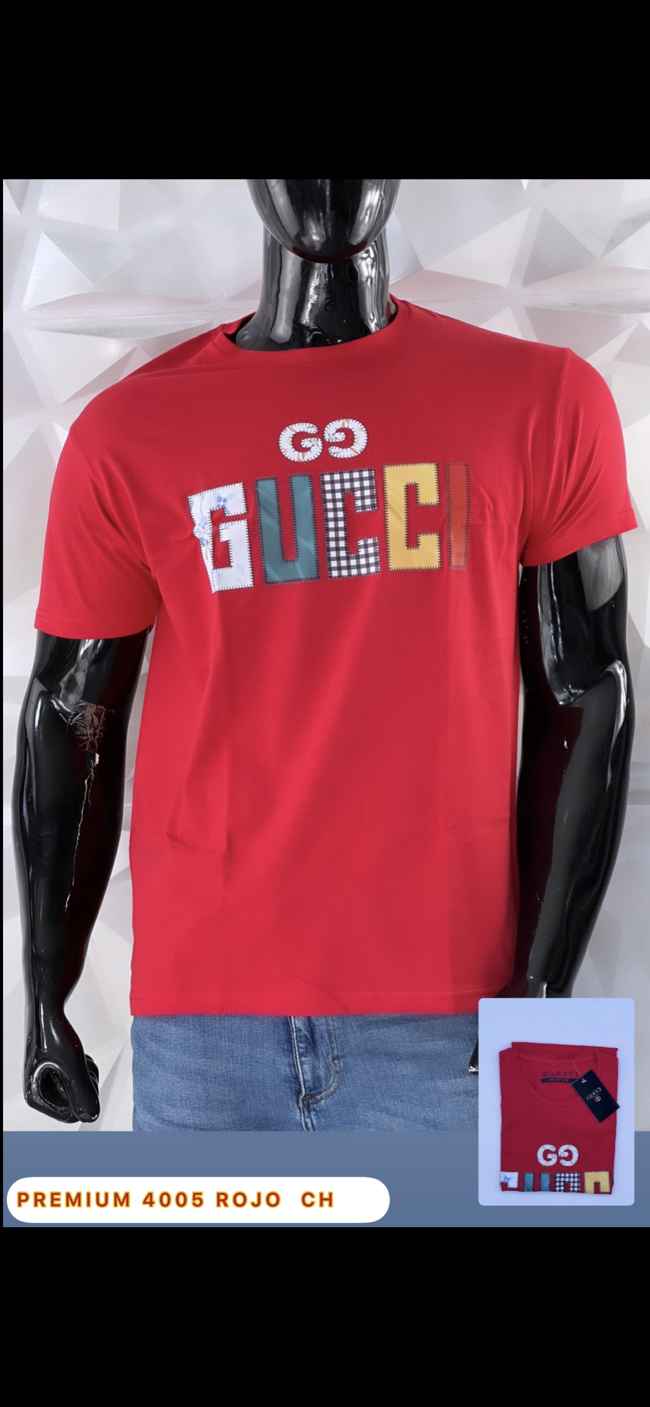 Playera GUCCI Básica 4005