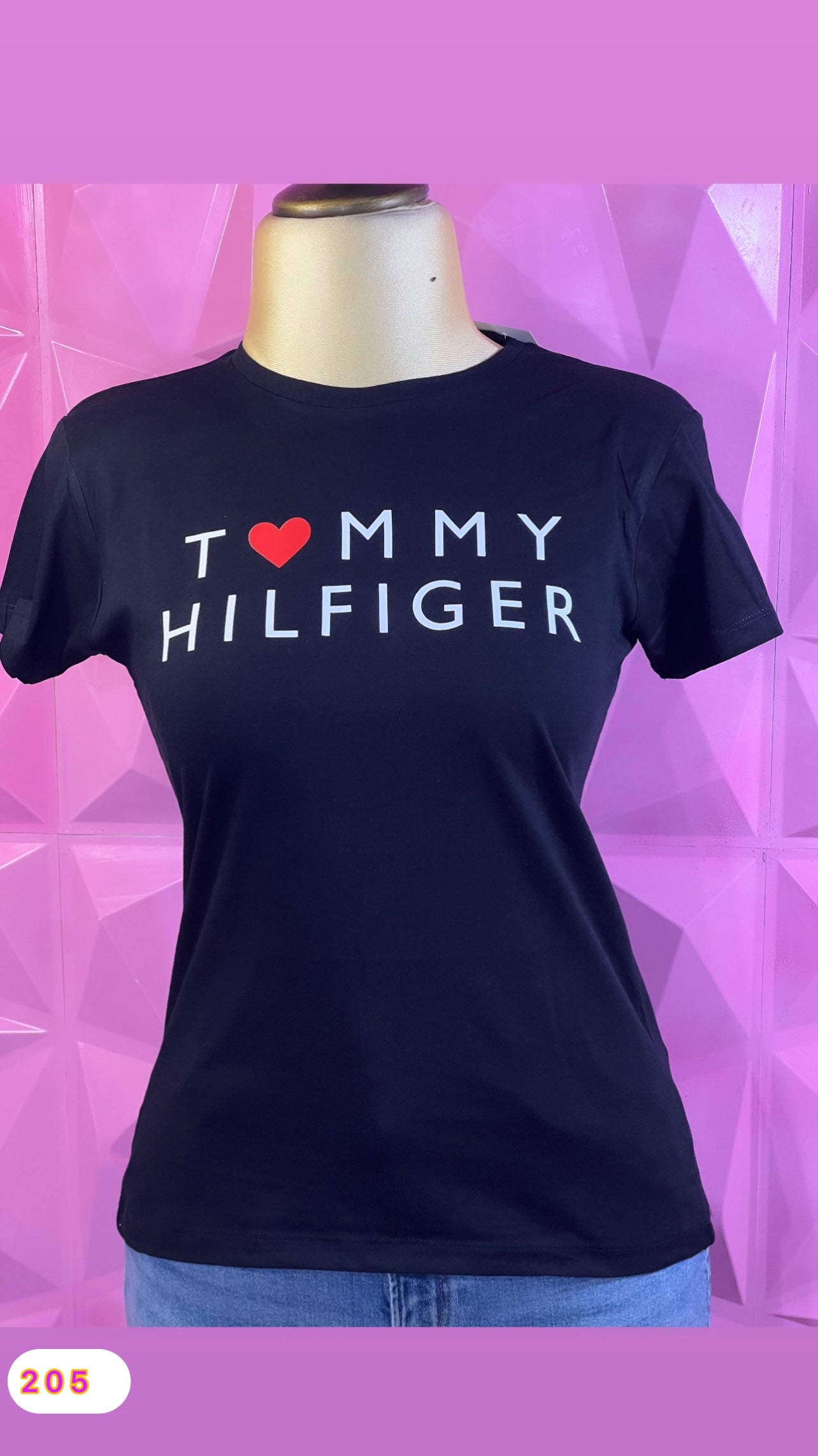 Playera Tommy Hilfiger Básica 205