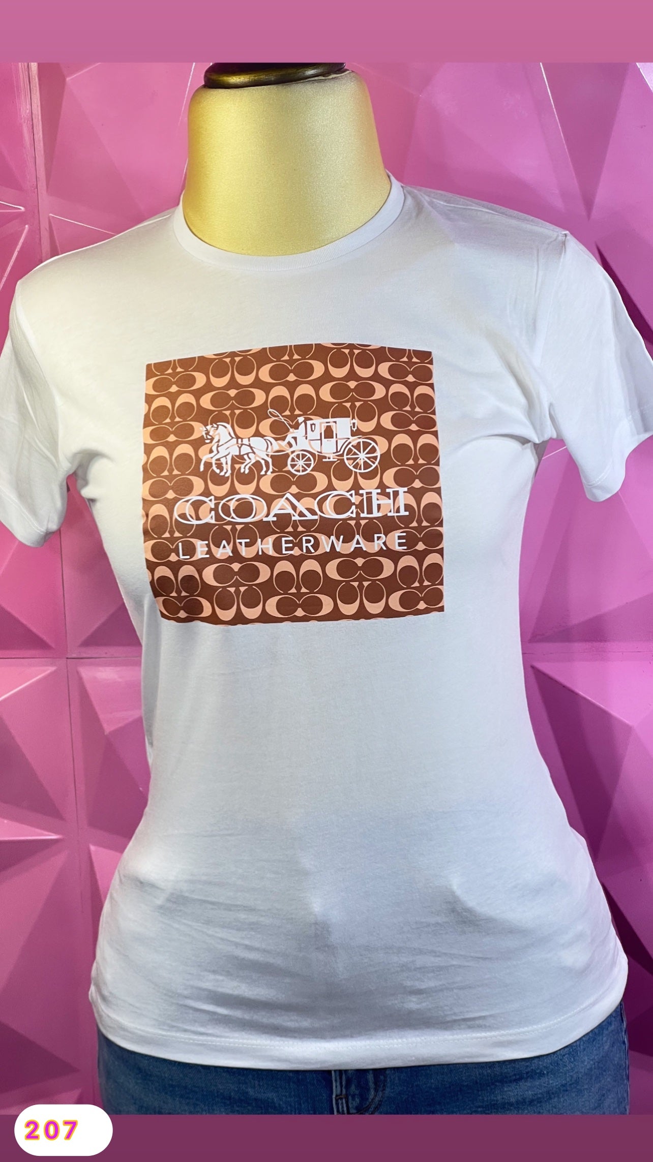 Playera Coach Básica 207