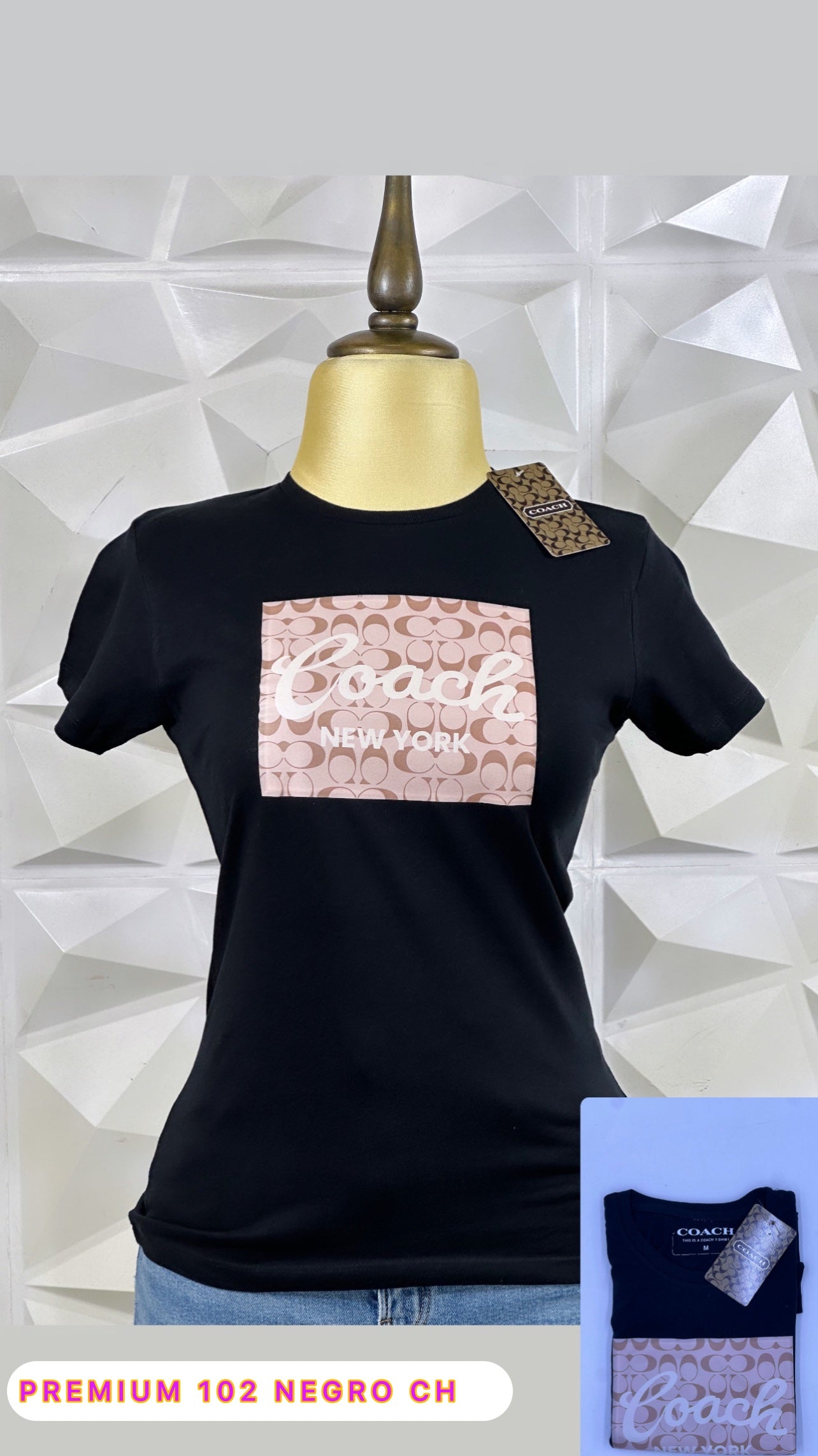 Playera Coach Básica 102