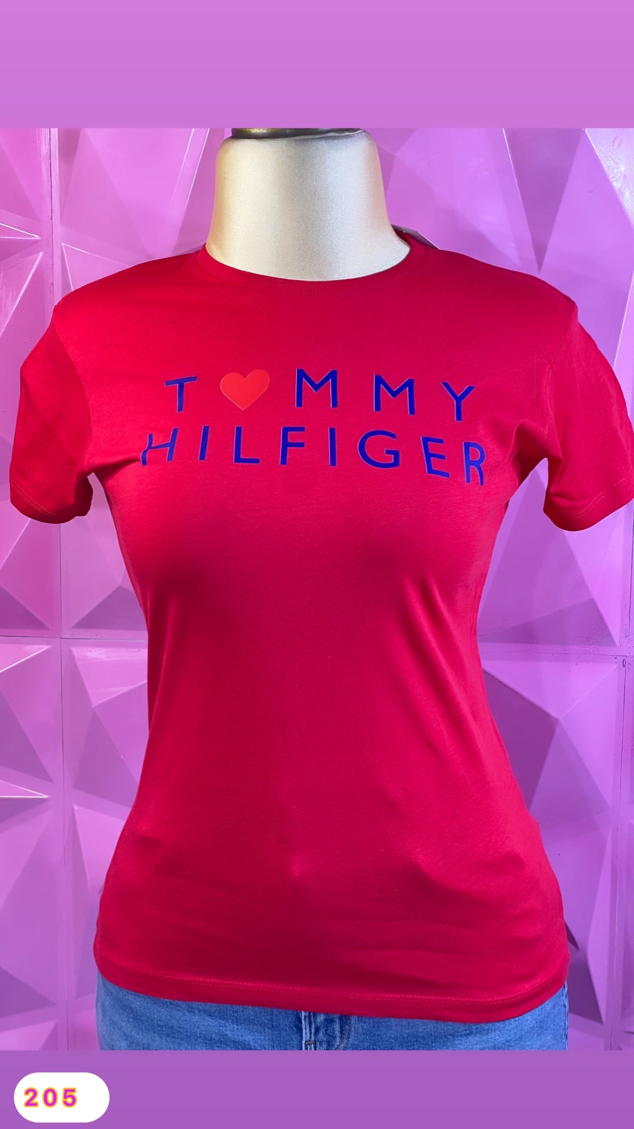 Playera Tommy Hilfiger Básica 205