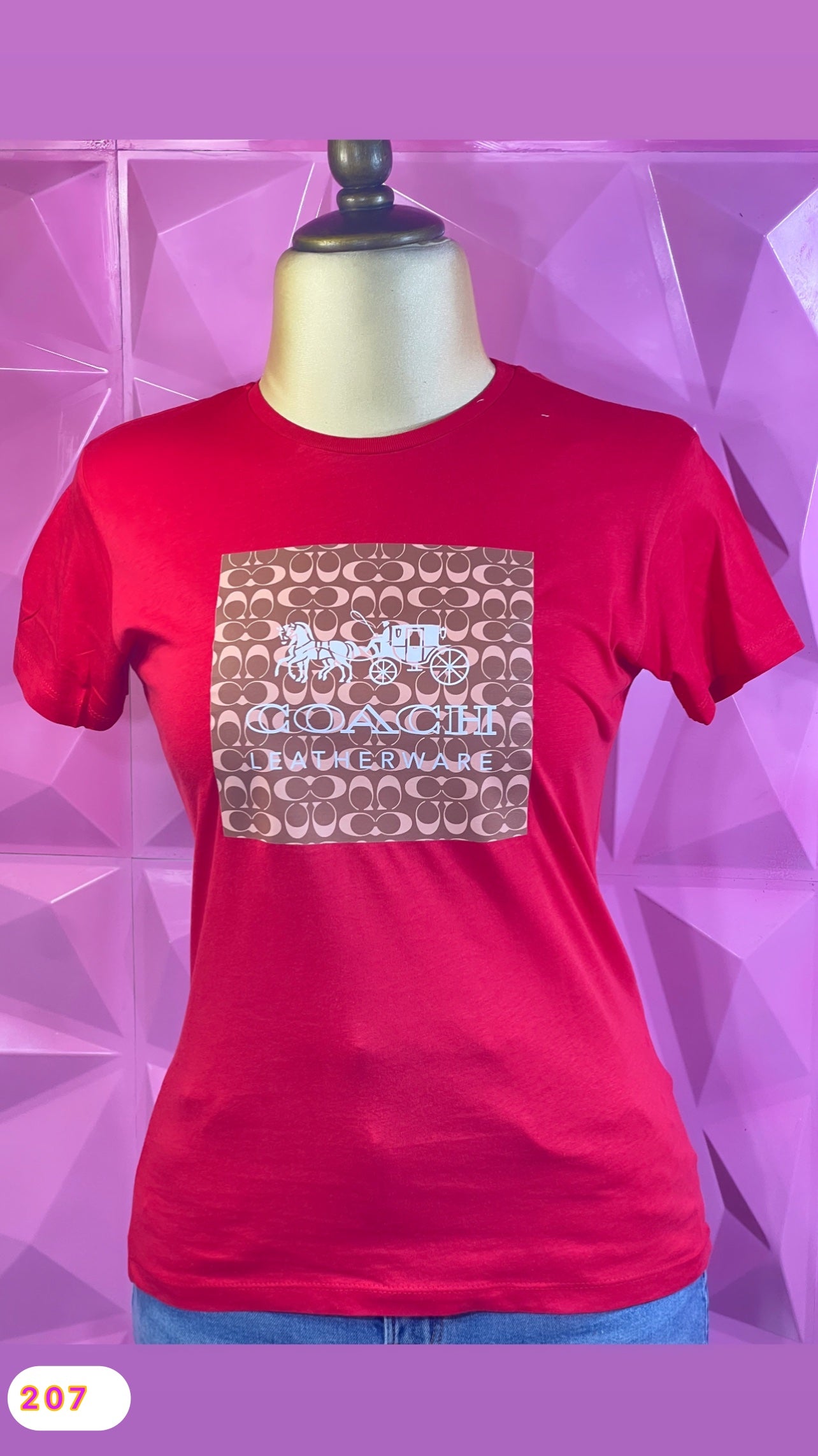 Playera Coach Básica 207