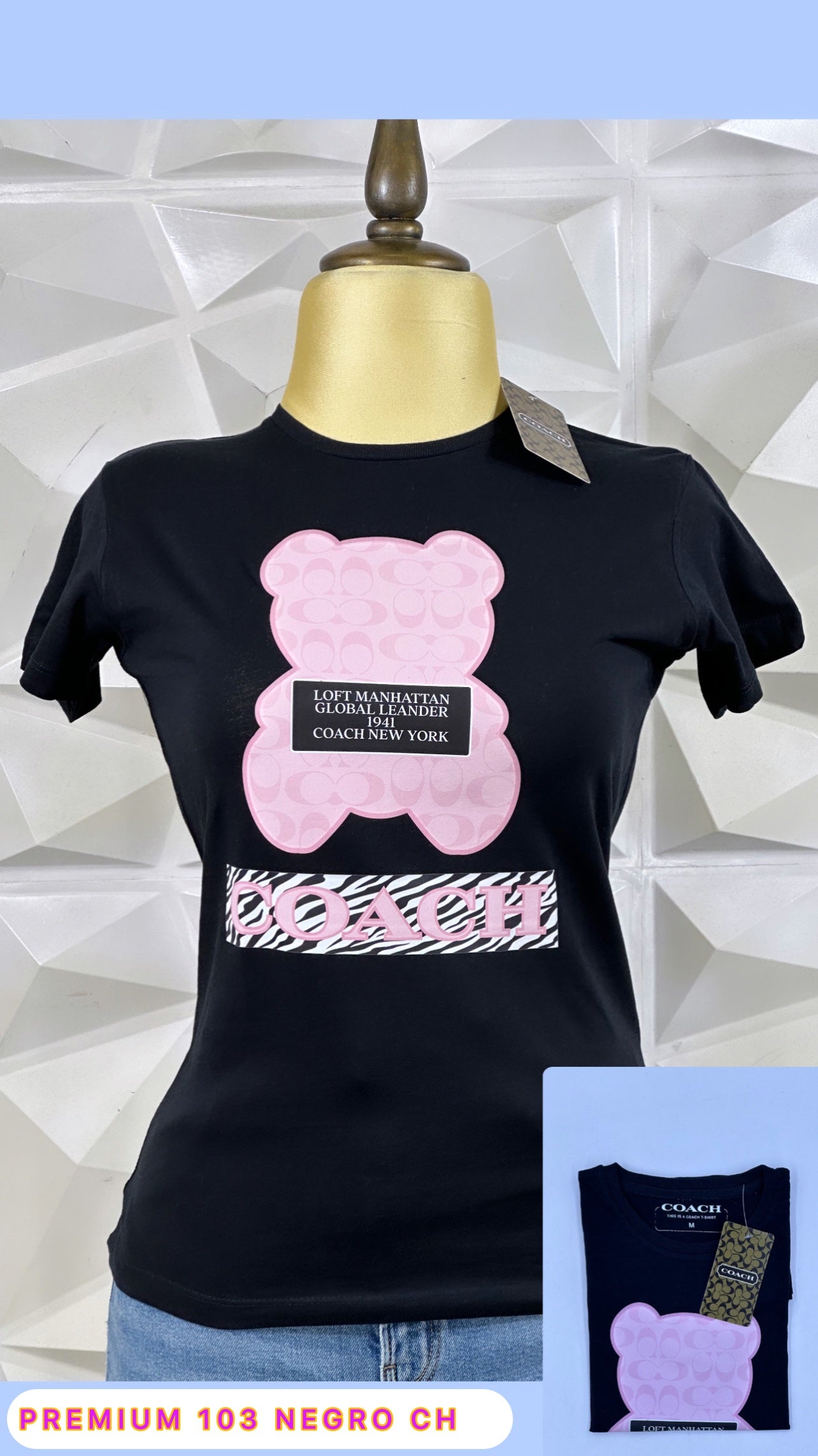 Playera Coach Básica 103