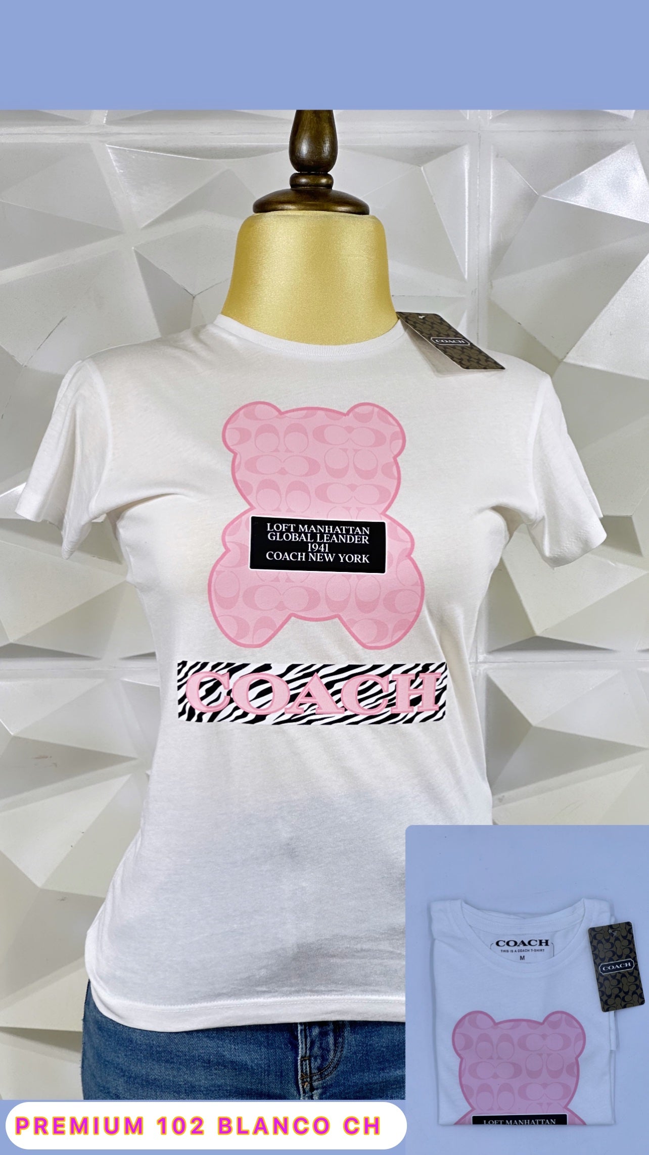 Playera Coach Básica 103