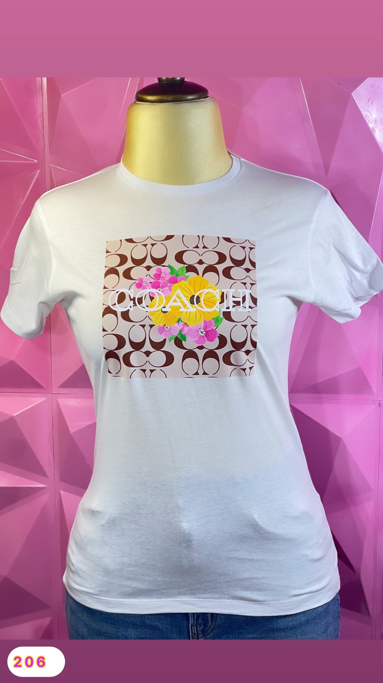 Playera Coach Básica 206