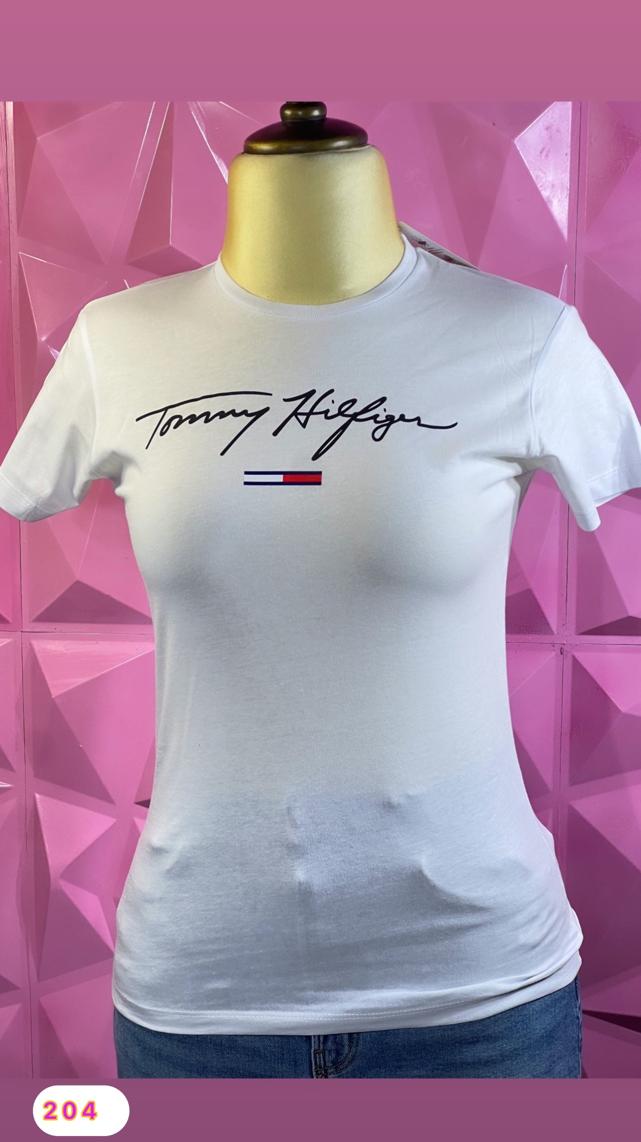 Playera Tommy Hilfiger Básica 204