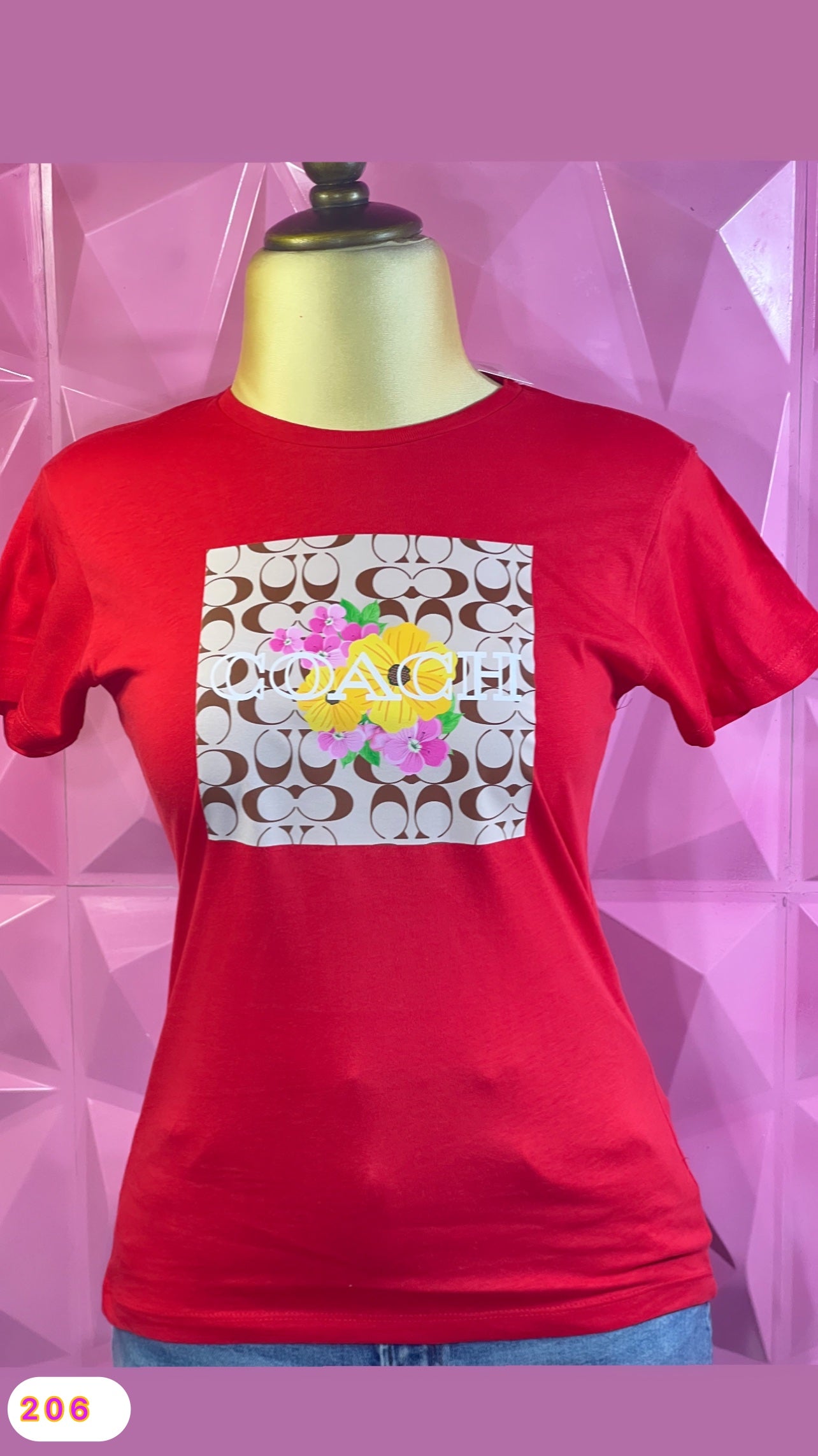 Playera Coach Básica 206