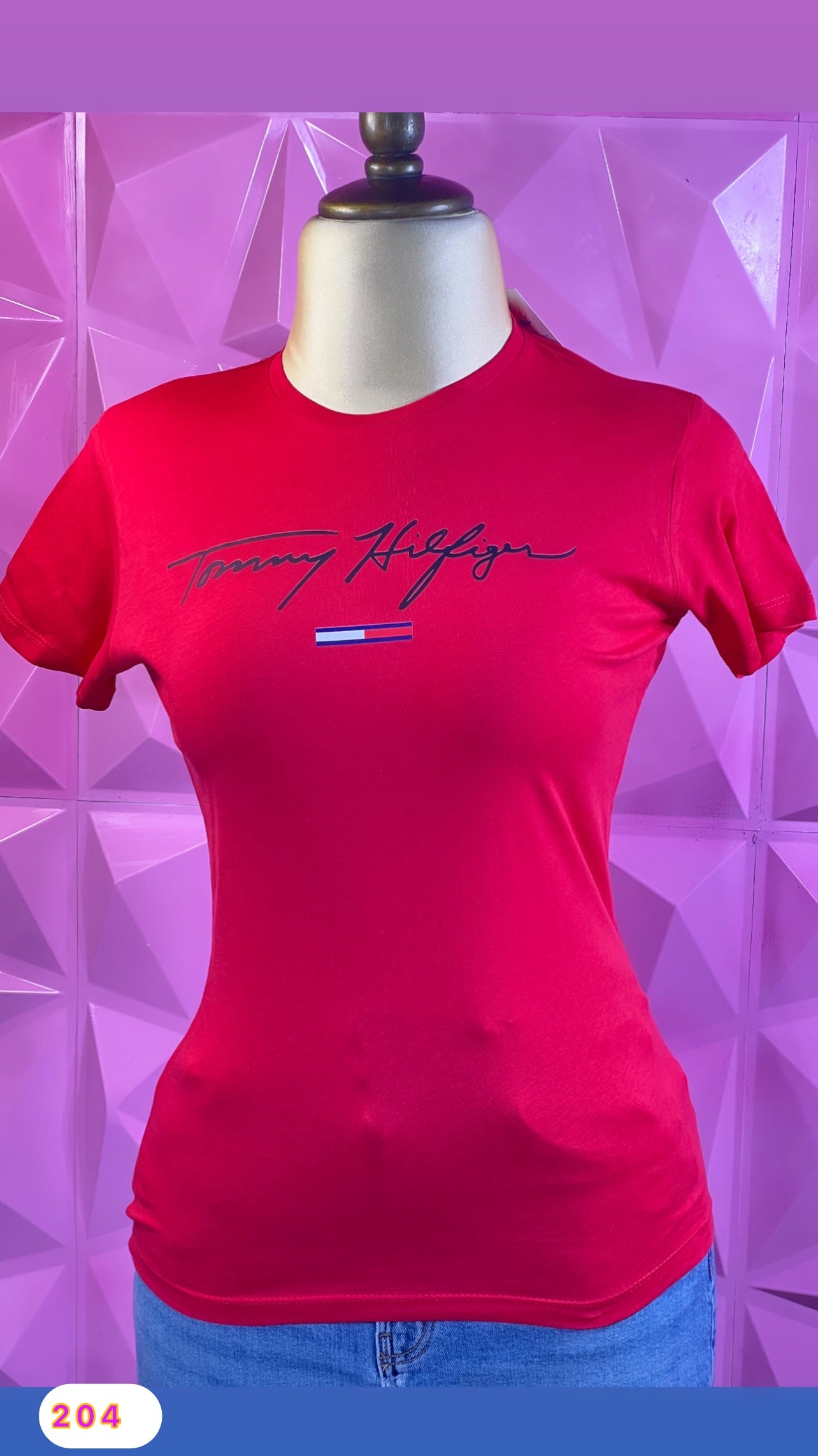 Playera Tommy Hilfiger Básica 204